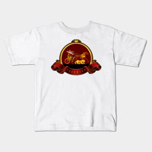 Assyrian Lion Hunter Kids T-Shirt